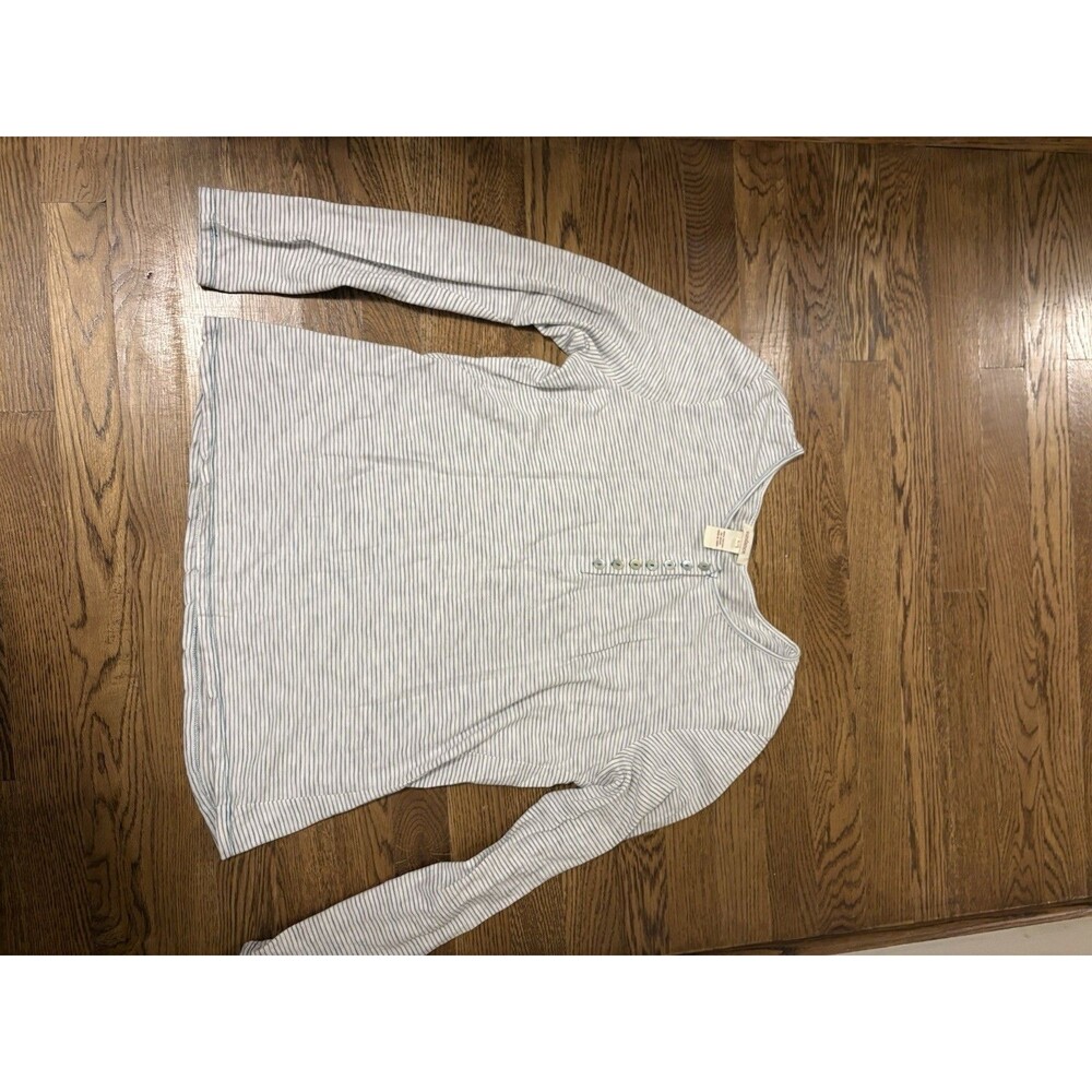Sundance Women’s 100% Cotton Henley. Size Large